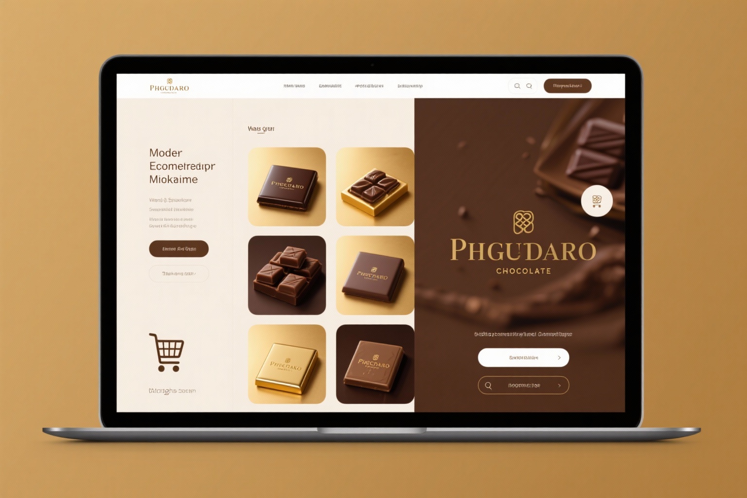 Premium Chocolate E-commerce