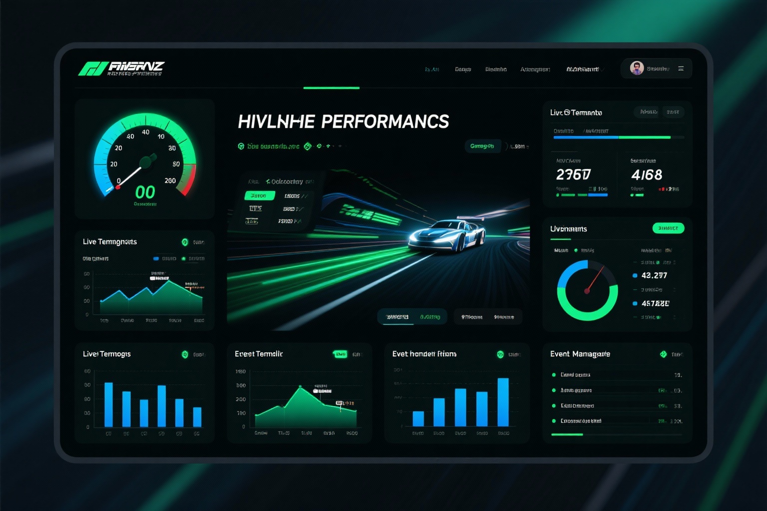 Motorsports Dashboard